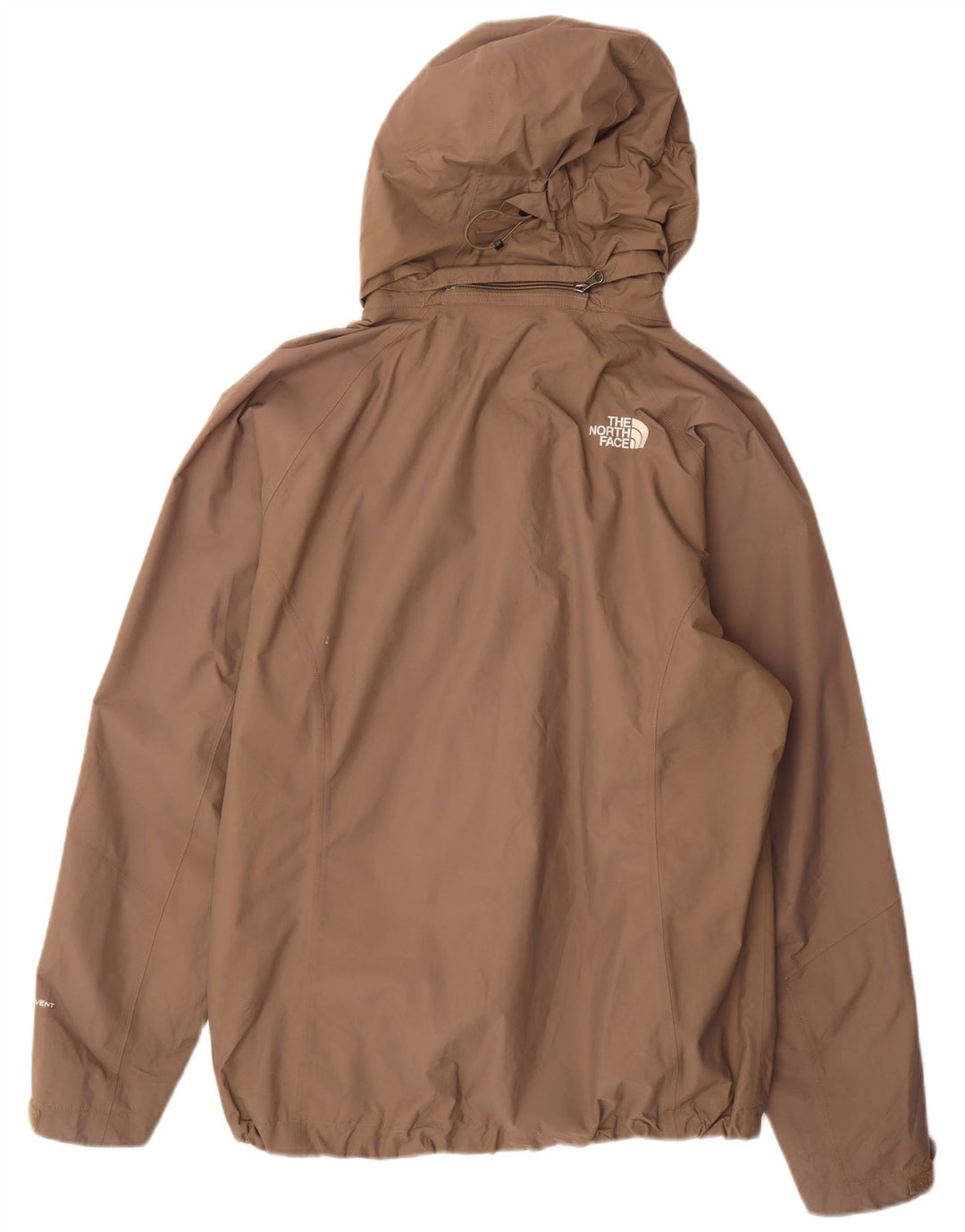 The North Face Chaqueta impermeable con capucha para hombre UK 38 Medium Beige Nylon