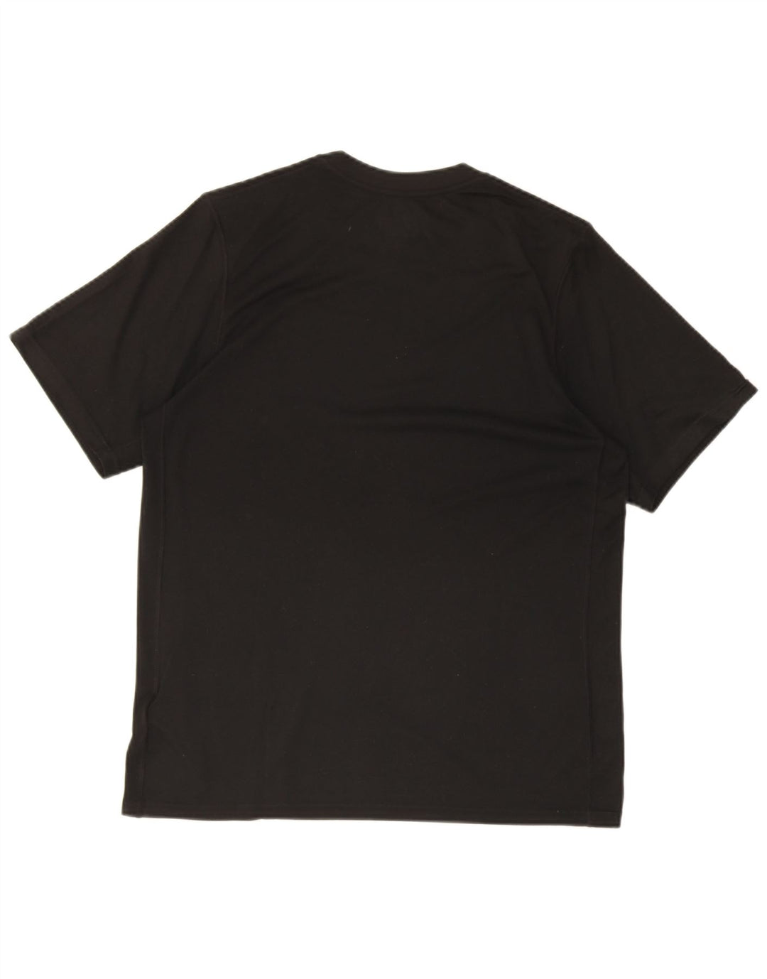 Camiseta Nike Dri Fit para hombre Top poliéster negro mediano