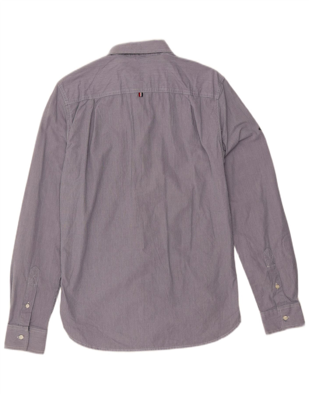 SUPERDRY Camisa a medida de algodón a rayas violeta pequeña para hombre