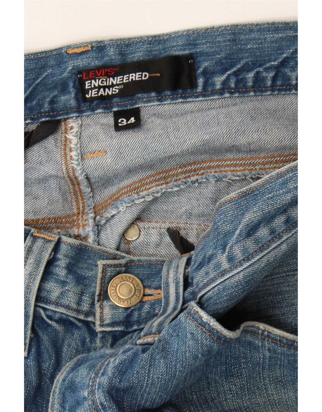 Levi's Vaqueros Rectos Para Hombre W34 L28 Azul