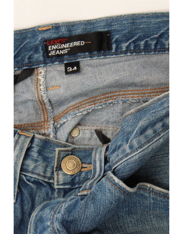 Levi's Vaqueros Rectos Para Hombre W34 L28 Azul