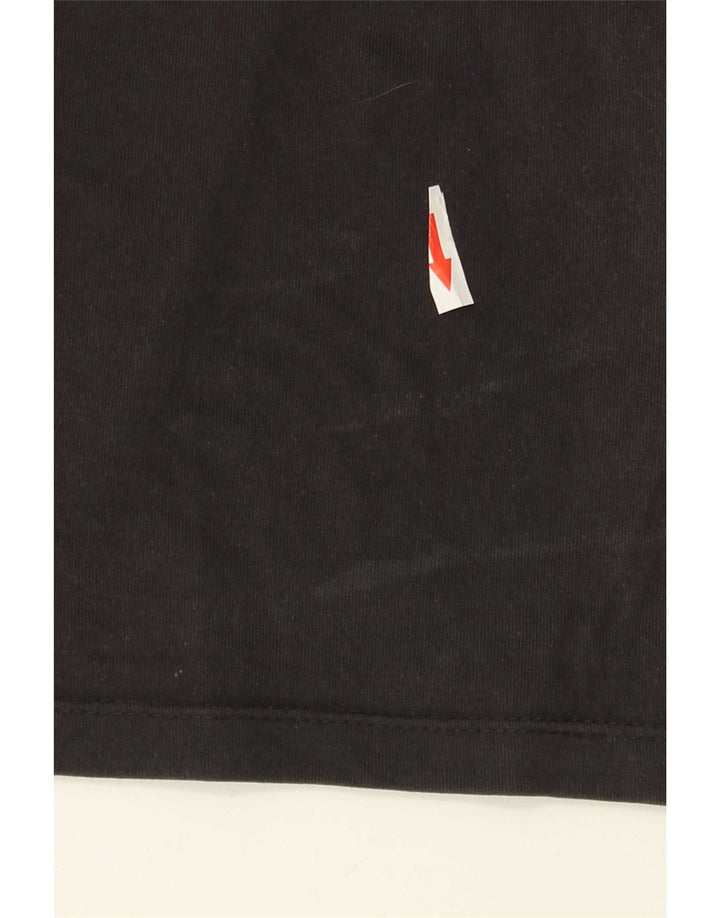 Levi's Camiseta estándar para hombre Top grande de algodón negro