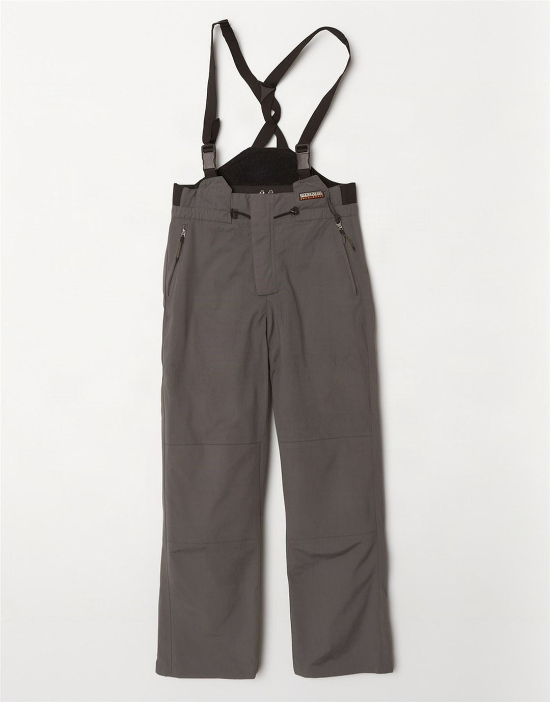 Napapijri Pantalón de esquí con peto para hombre 2XL Gris Poliamida