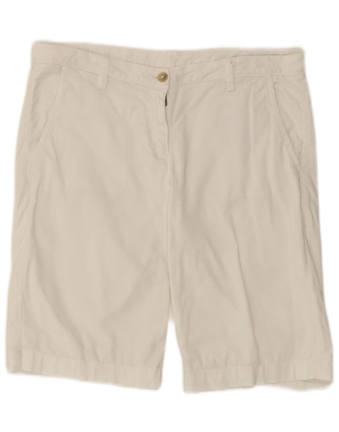Pantalones cortos chinos Kappa para mujer EU 40 Medium W32 Algodón blanco