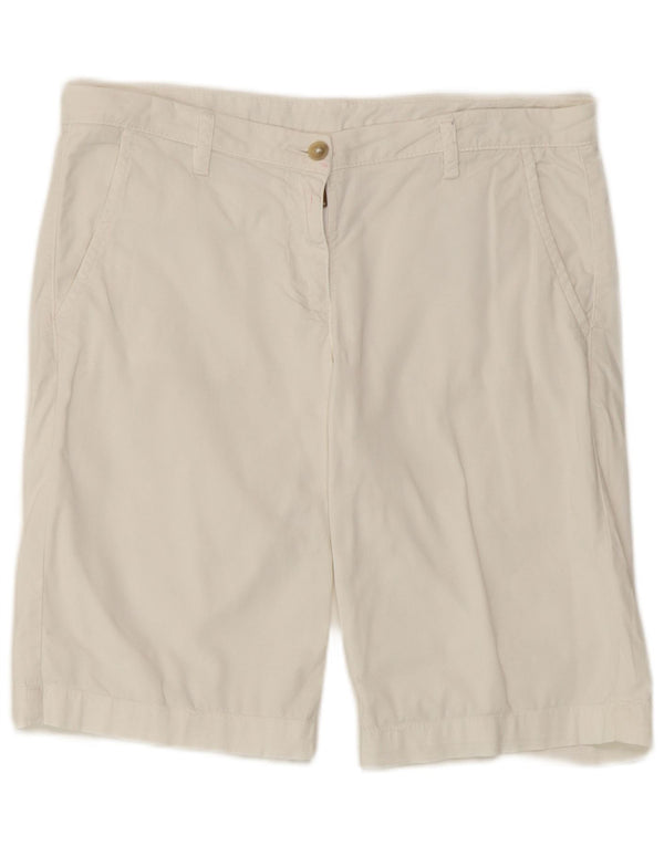 Pantalones cortos chinos Kappa para mujer EU 40 Medium W32 Algodón blanco