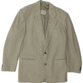 Hugo Boss Chaqueta tipo blazer de 2 botones para hombre UK 38 Lana a cuadros verde medio