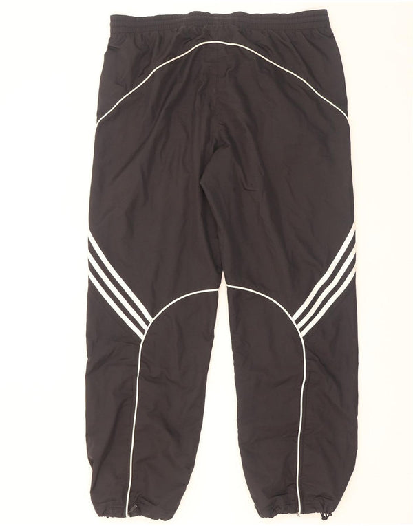 Adidas Hombre Pantalones De Chándal Joggers Medium Negro Poliéster