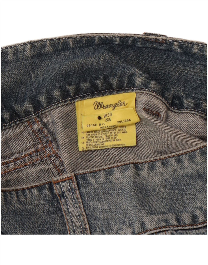 WRANGLER Falda cargo Zoe Denim para mujer W33 Algodón azul grande