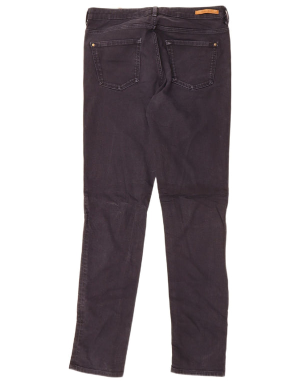 Massimo Dutti Vaqueros Slim Mujer EU 38 Small W28 L30 Azul Marino Algodón