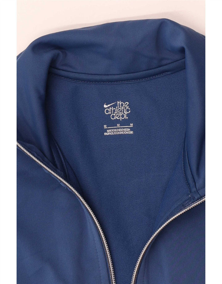 Nike - Chaqueta de chándal para mujer, talla 40, color azul medio