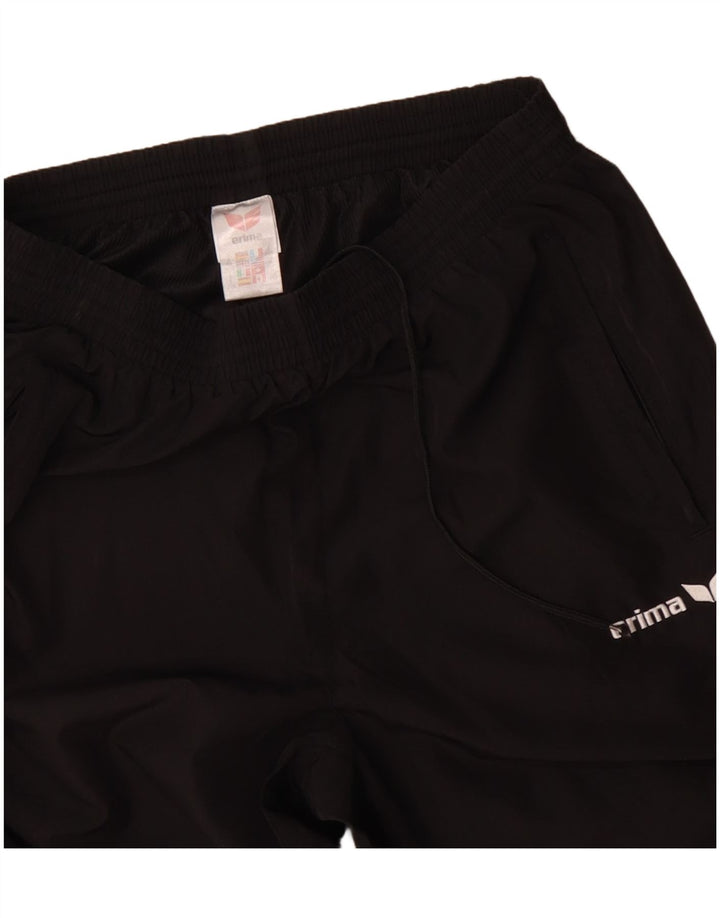 ERIMA Pantalón de Chándal Hombre XL Negro Colorblock Poliéster