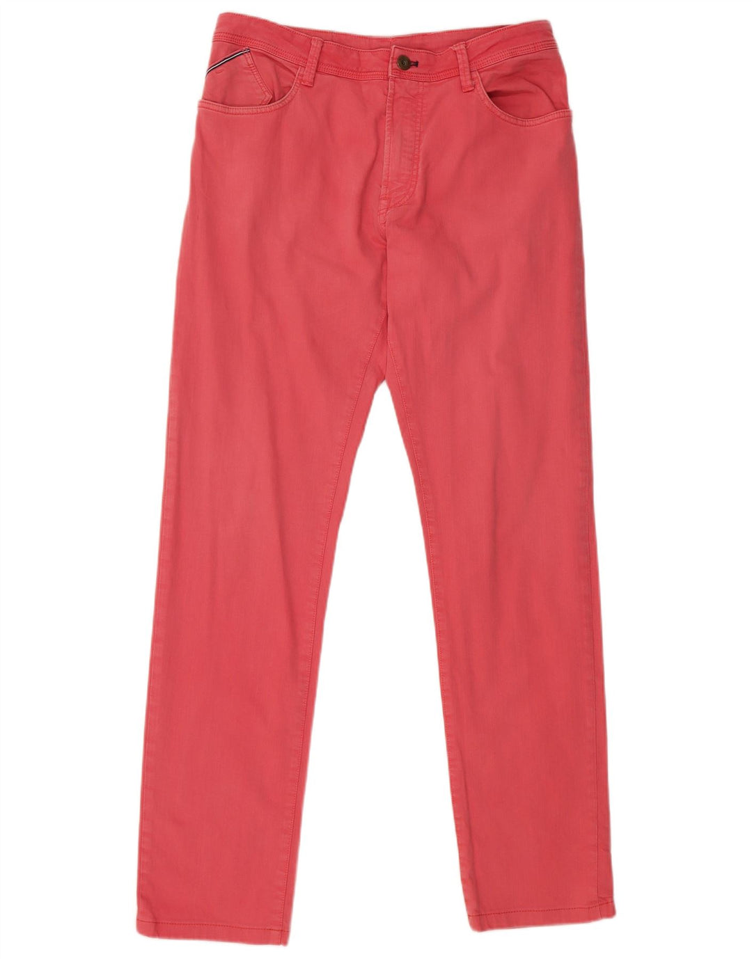 Massimo Dutti Vaqueros Slim para Hombre EU 42 Large W32 L31 Rosa