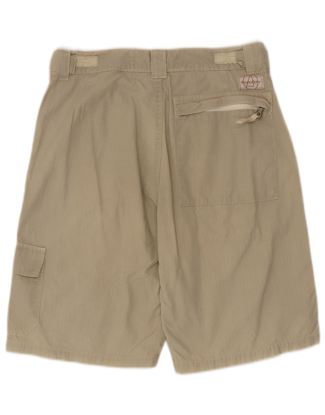 Murphy & Nye Pantalones cortos cargo para hombre W32 Algodón caqui mediano