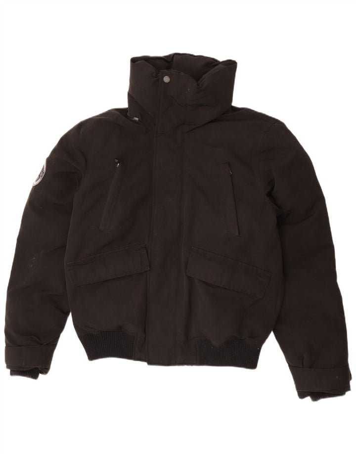 Superdry Chaqueta acolchada para hombre ES 38 Mediana Poliéster negro