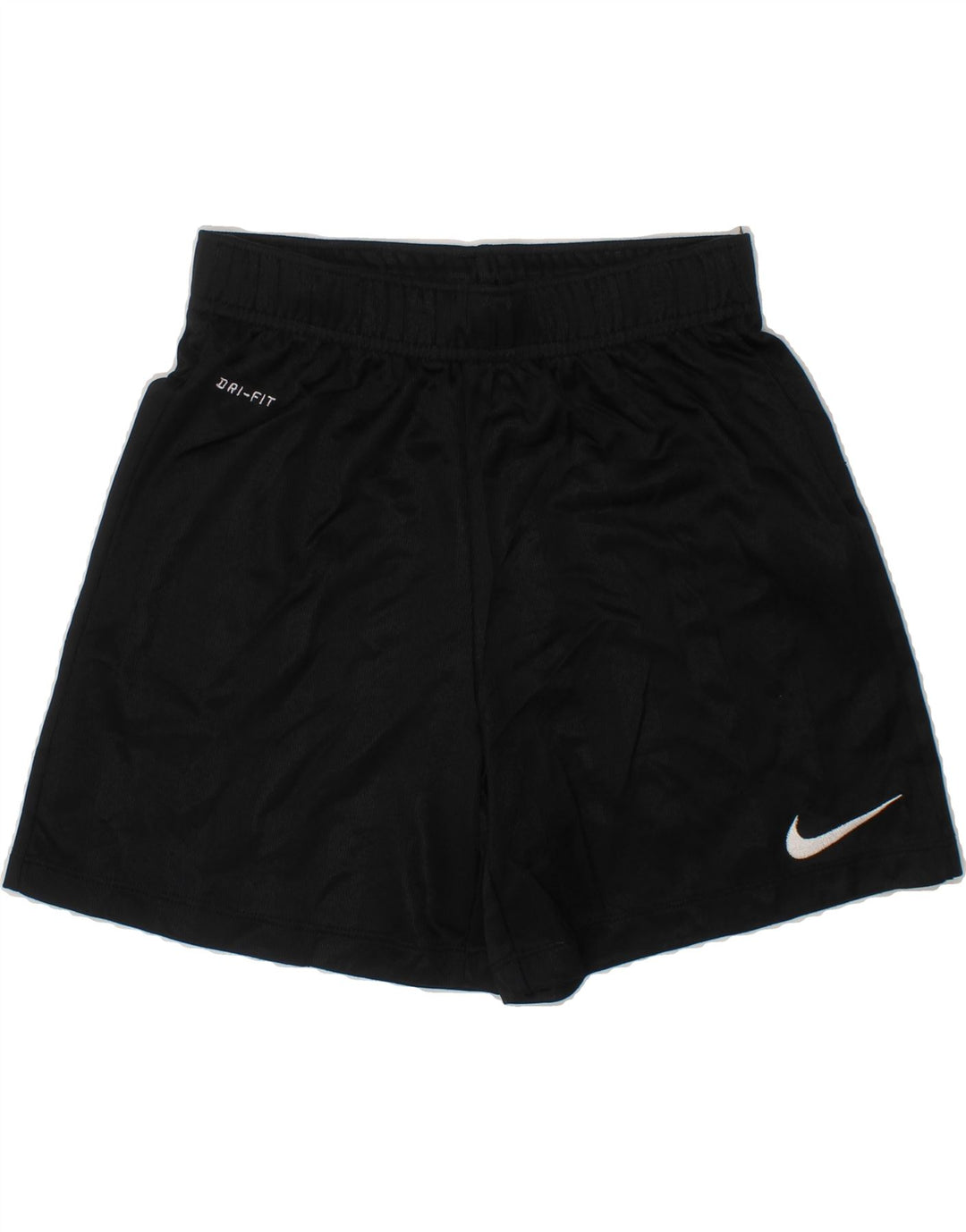 NIKE Boys Dri Fit Sport Shorts 8-9 Years Small Black Polyester Vintage Nike and Second-Hand Nike from Messina Hembry 