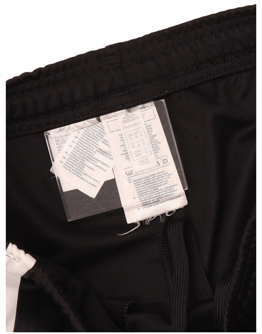 ADIDAS Hombre Aeroready Chándal Pantalón Mediano Negro Poliéster
