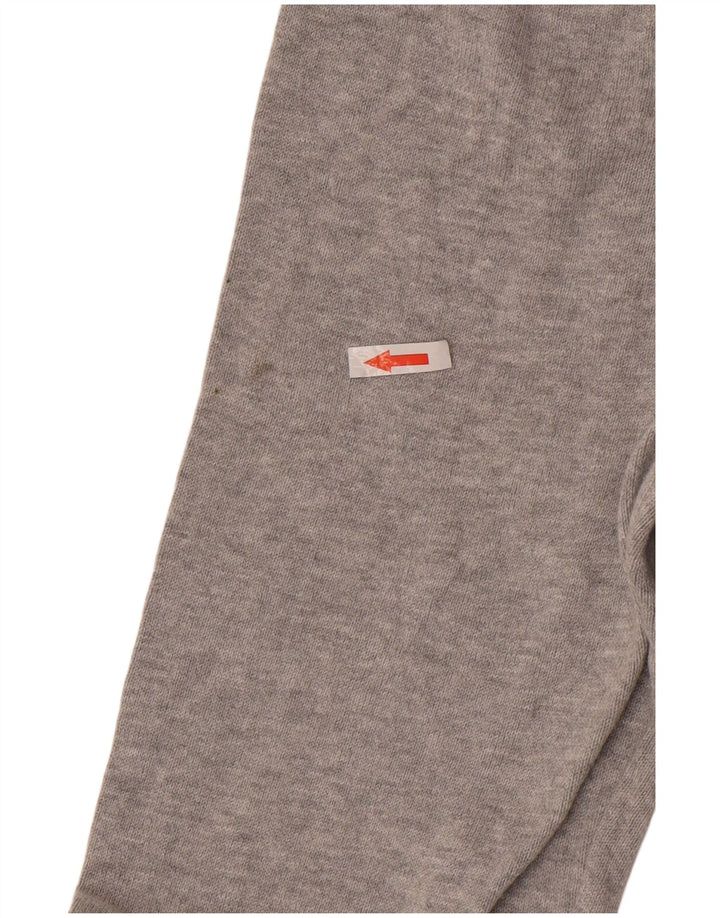 Marks & Spencer Jersey con cuello en V para hombre XL Algodón gris