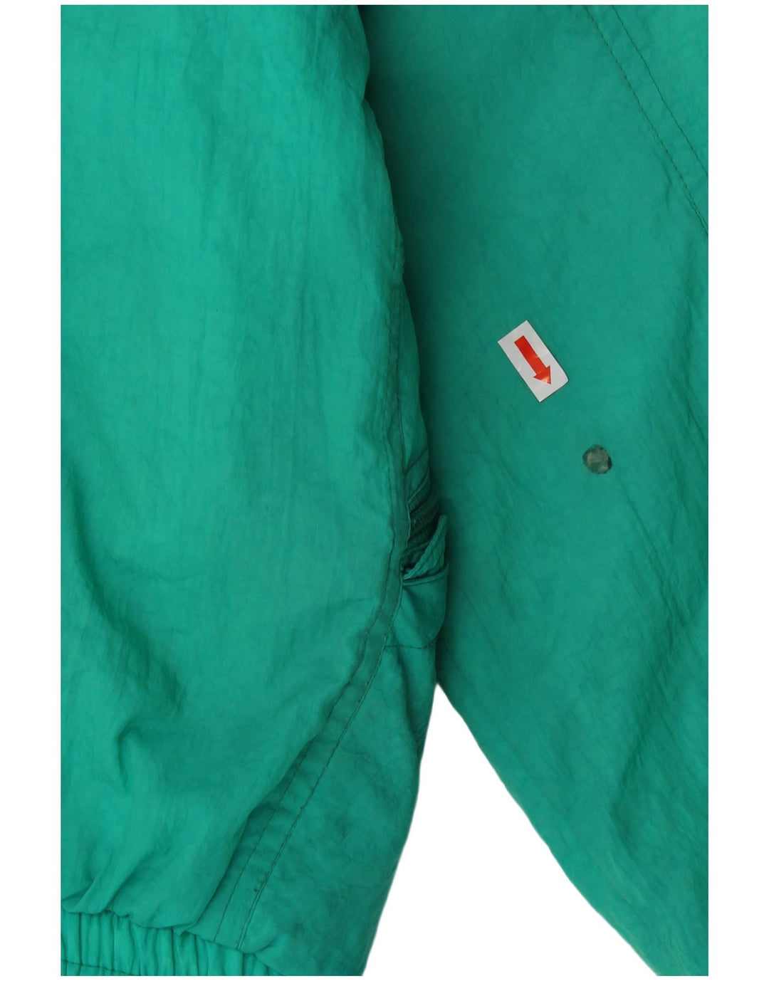 Belfe Chaqueta de esquí con gráfico extragrande para niña 10-11 años Poliamida verde Años 80