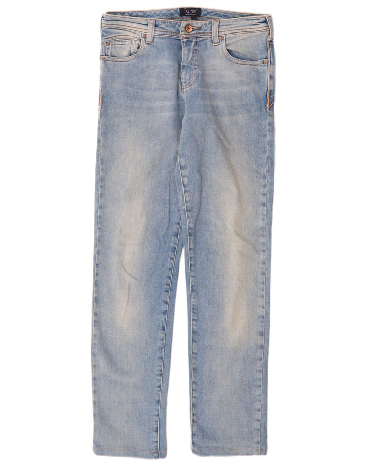ARMANI Vaqueros Rectos Mujer W24 L29 Azul