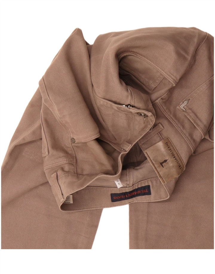Pantalones Hombre Trussardi Slim Casual W35 L31 Beige