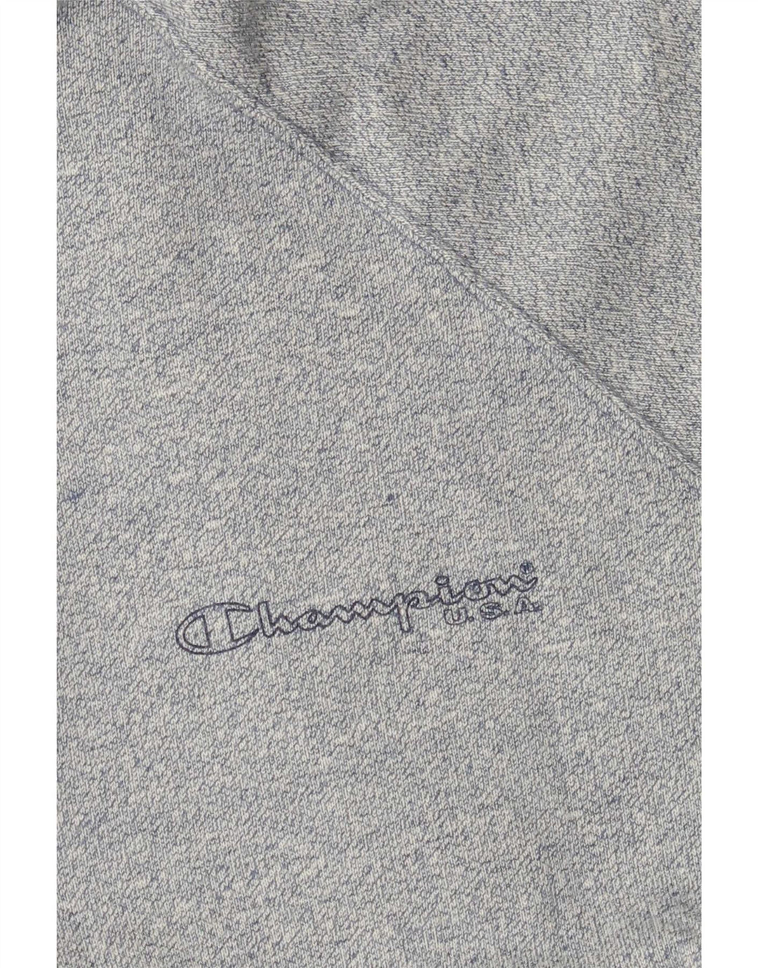 Champion Sudadera Con Cremallera Y Cuello Para Hombre Jersey Grande Gris