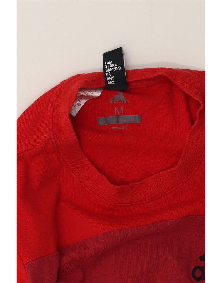 Adidas Camiseta gráfica para niño 11-12 años Mediano Rojo