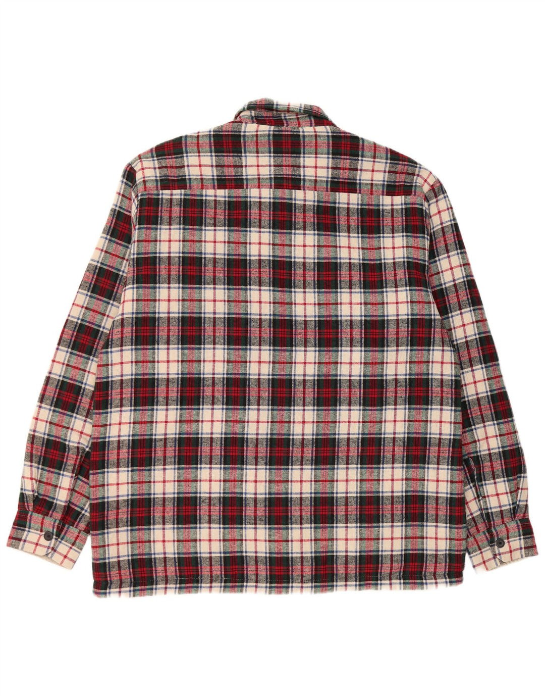 Piombo Camisa De Franela Leñador XL Algodón Cuadros Multicolor Hombre