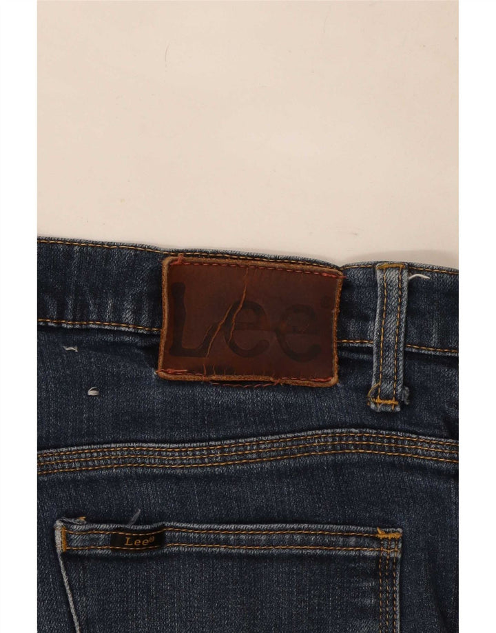 Lee Jeans Rectos Para Hombre W32 L29 Azul Marino
