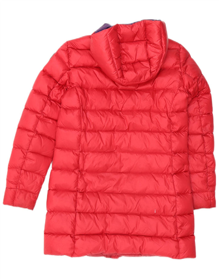 Blauer Abrigo acolchado con capucha para niña 13-14 años Poliamida rojo