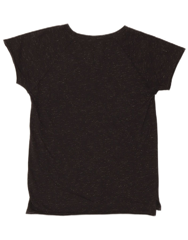 HARD ROCK CAFE Camiseta gráfica Panamá para mujer Top UK 12 Medium Black