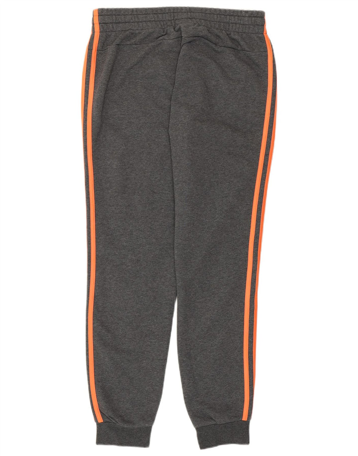 ADIDAS Pantalones de chándal para mujer Joggers UK 12/14 Algodón gris medio