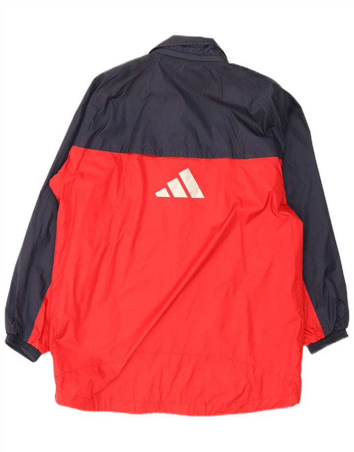 Chubasquero Adidas Niño 15-16 Años Azul Marino Colorblock Policloruro