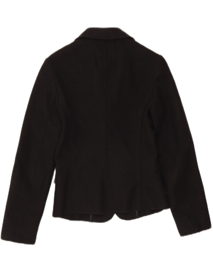 Paoloni Chaqueta Blazer Mujer IT 42 Mediana Lana Negra