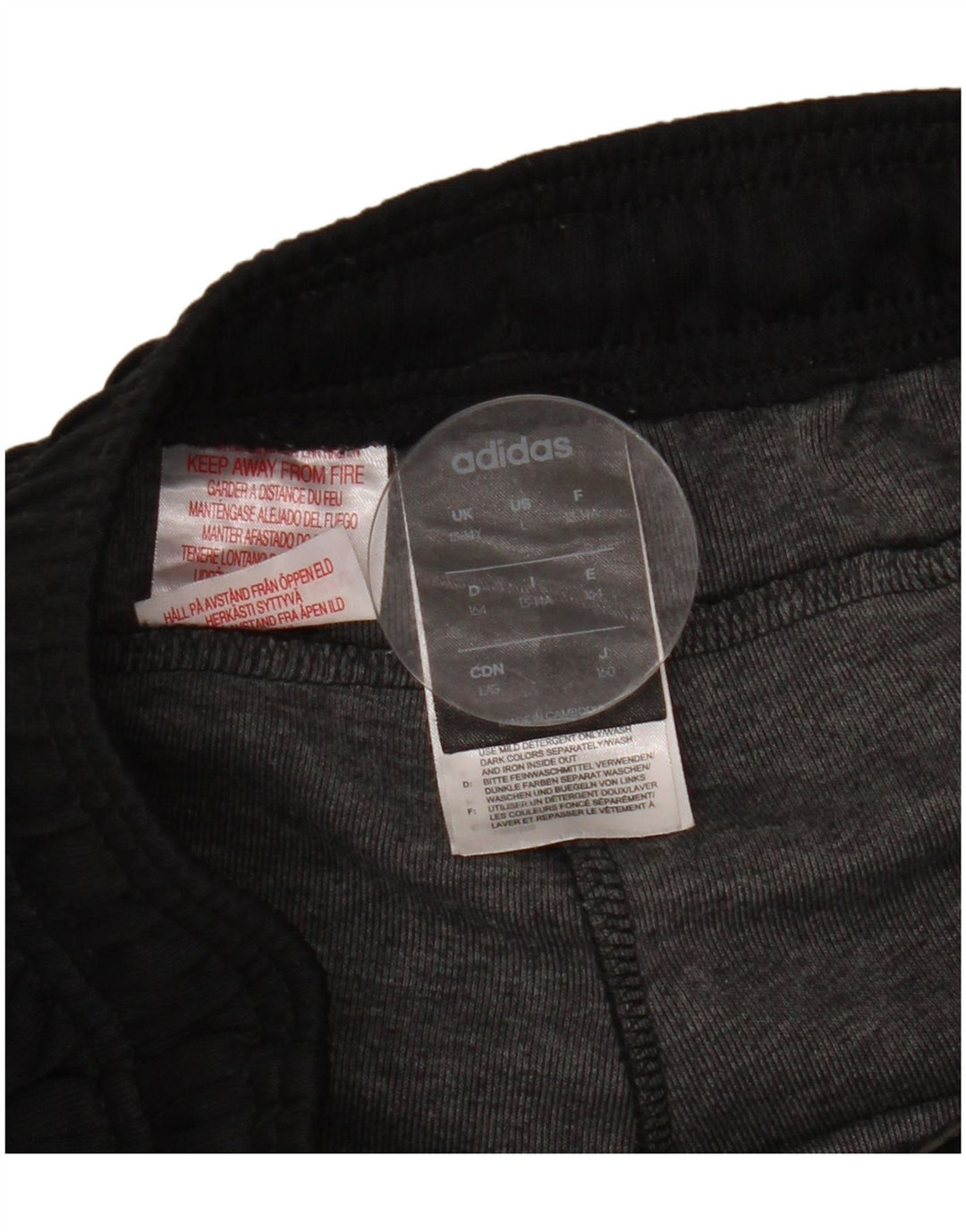 Adidas Pantalón Chándal Niño Joggers 13-14 Años Negro Poliéster