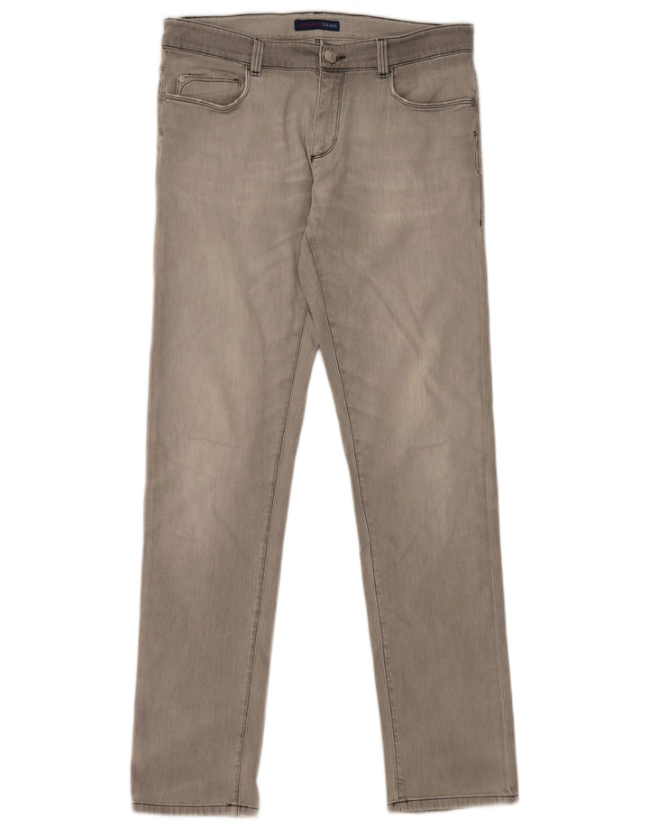 Vaqueros Trussardi Hombre Slim W31 L33 Algodón Gris