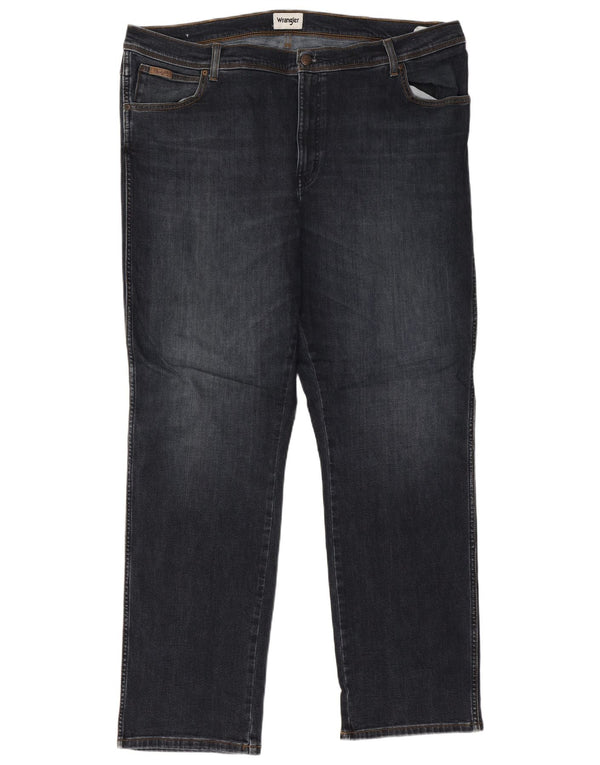 Wrangler Vaqueros rectos Texas para hombre W46 L34 Algodón azul