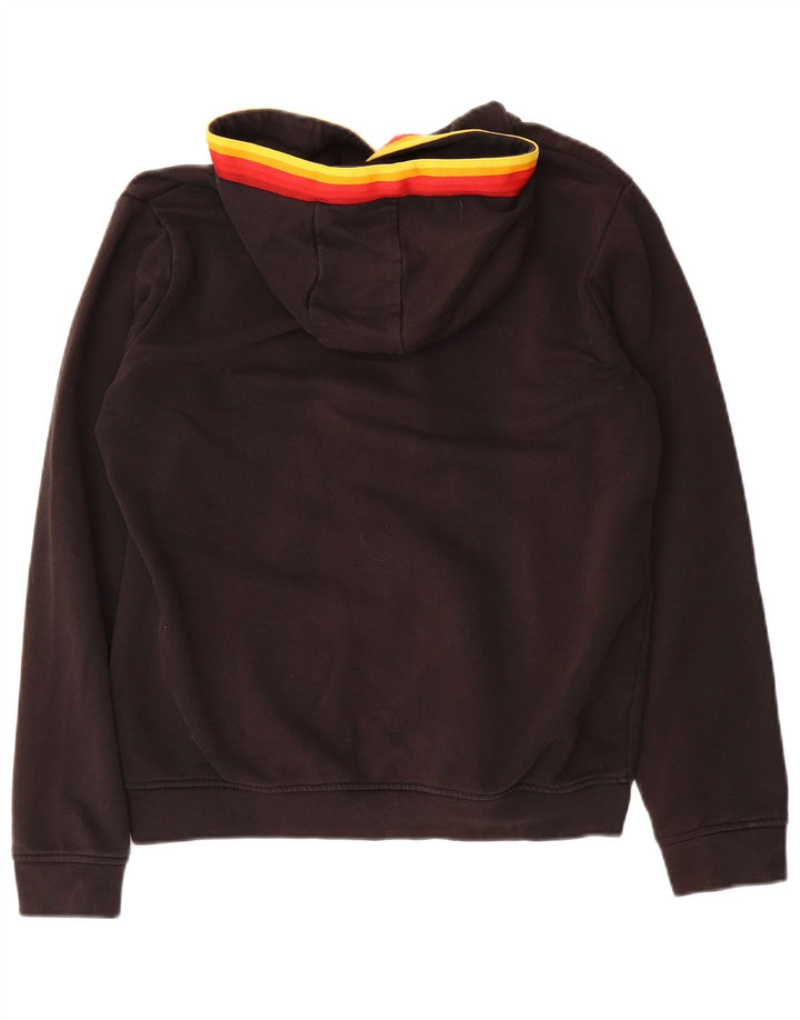 ELLESSE Jersey con capucha estampada para niños 13-14 años Algodón negro