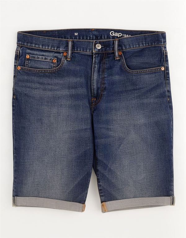 Pantalones cortos vaqueros Gap para mujer W32 Algodón azul grande