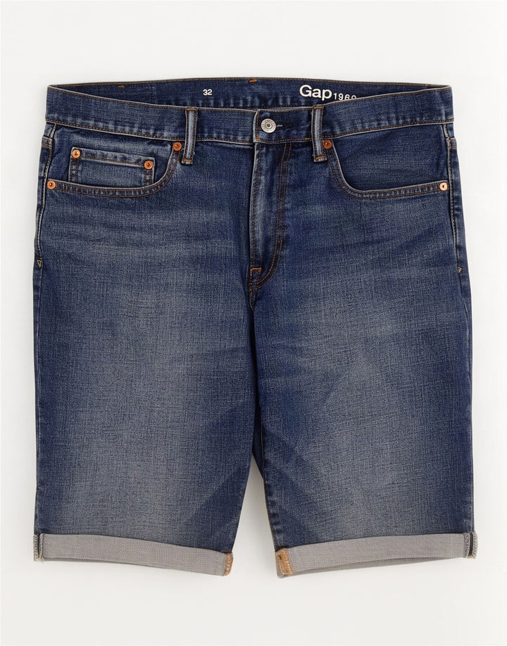 Pantalones cortos vaqueros Gap para mujer W32 Algodón azul grande
