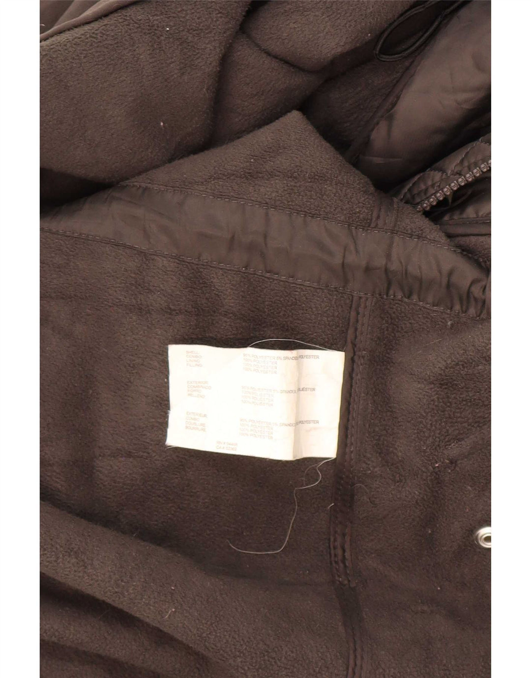 Nautica Abrigo cortavientos Sherpa para mujer UK 40 XL Poliéster gris