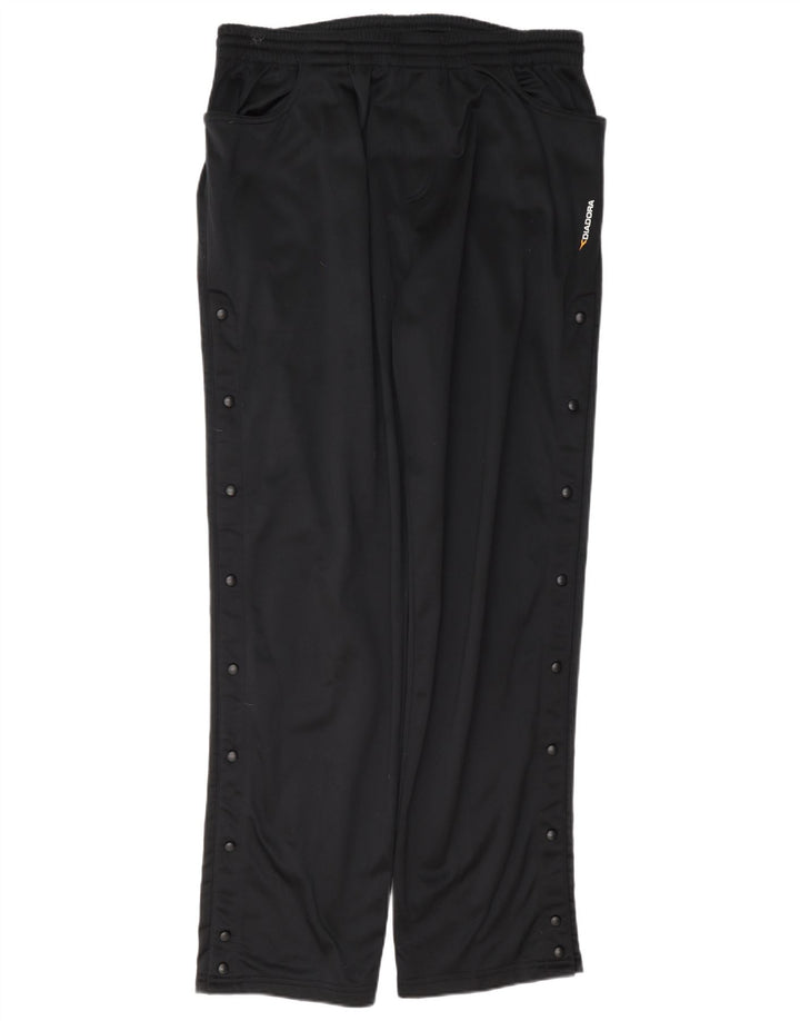 Diadora Pantalón de chándal para hombre ES 42 Large Negro Poliéster