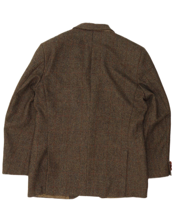 Marks & Spencer Chaqueta tipo blazer de 2 botones para hombre UK 40 Large Khaki Check