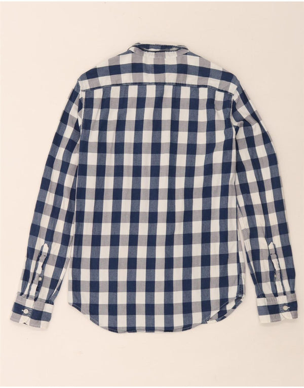Levi's Camisa ajustada de algodón a cuadros en azul marino para hombre