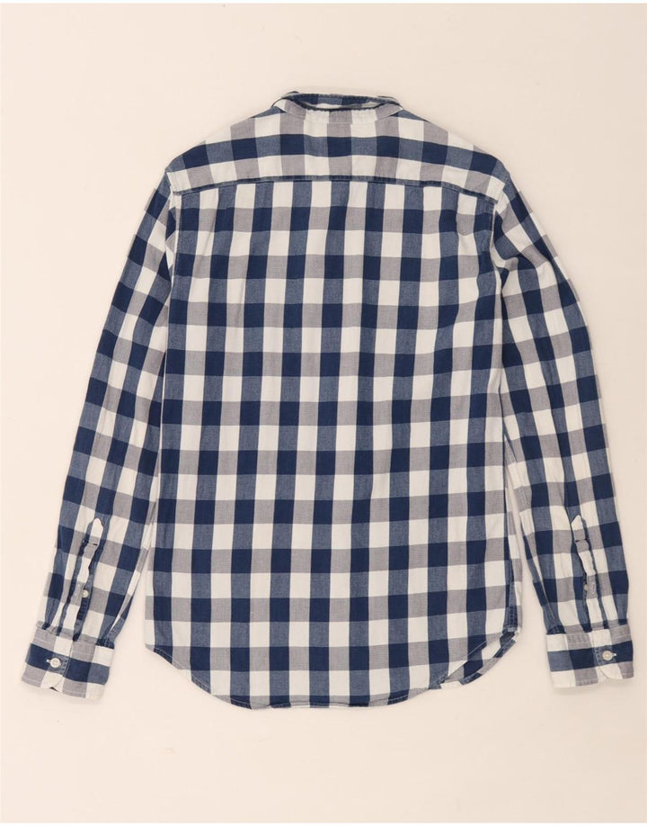 Levi's Camisa ajustada de algodón a cuadros en azul marino para hombre