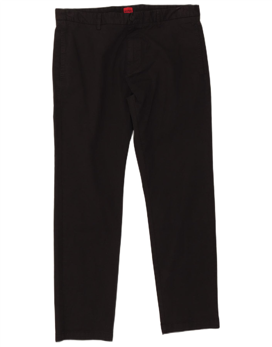 Pantalón chino recto HUGO BOSS para hombre W38 L31 Negro
