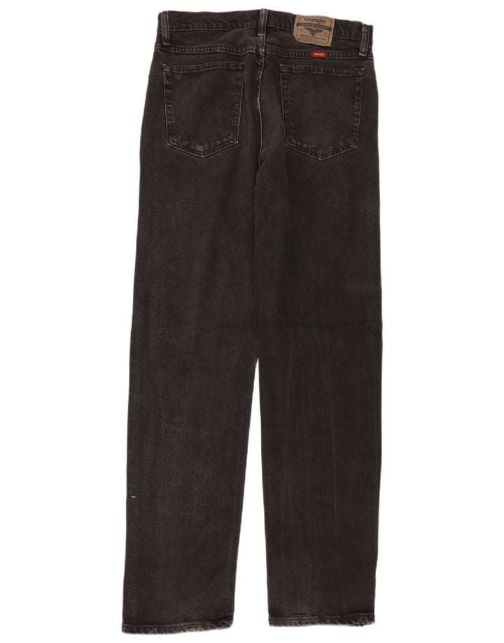 Wrangler Vaqueros rectos para hombre W32 L34 Algodón negro