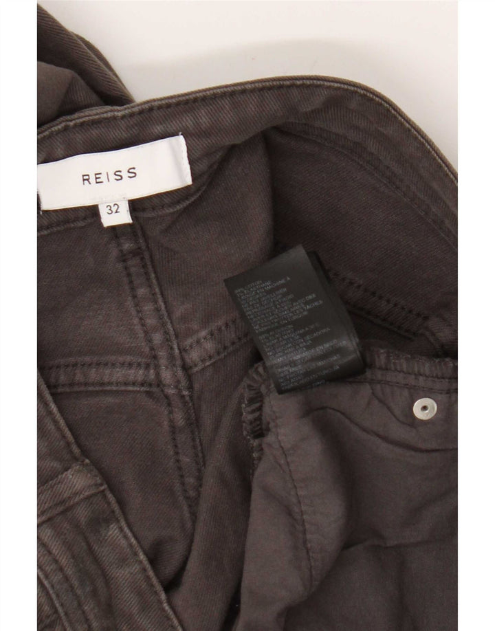 Vaqueros ajustados para hombre Reiss W32 L32 Algodón gris