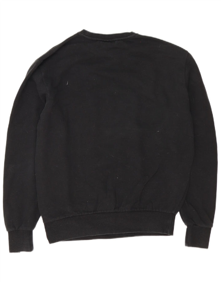 Ellesse Hombre Sudadera Jumper Medium Negro Algodón