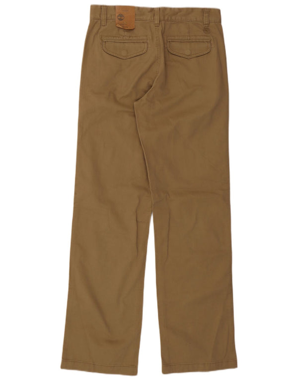 Timberland Pantalón chino de corte regular para hombre W30 L34 Algodón beige