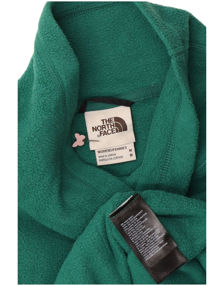 THE NORTH FACE Jersey polar para mujer UK 44 Poliéster verde medio